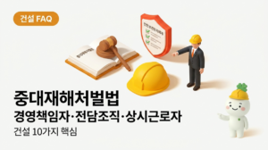 중대재해처벌법 경영책임자·전담조직·상시근로자