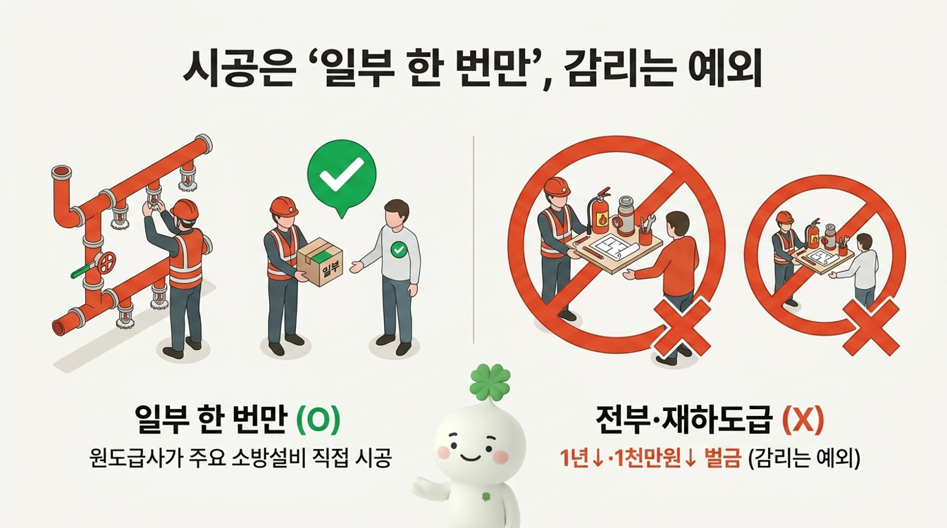 하도급 제한