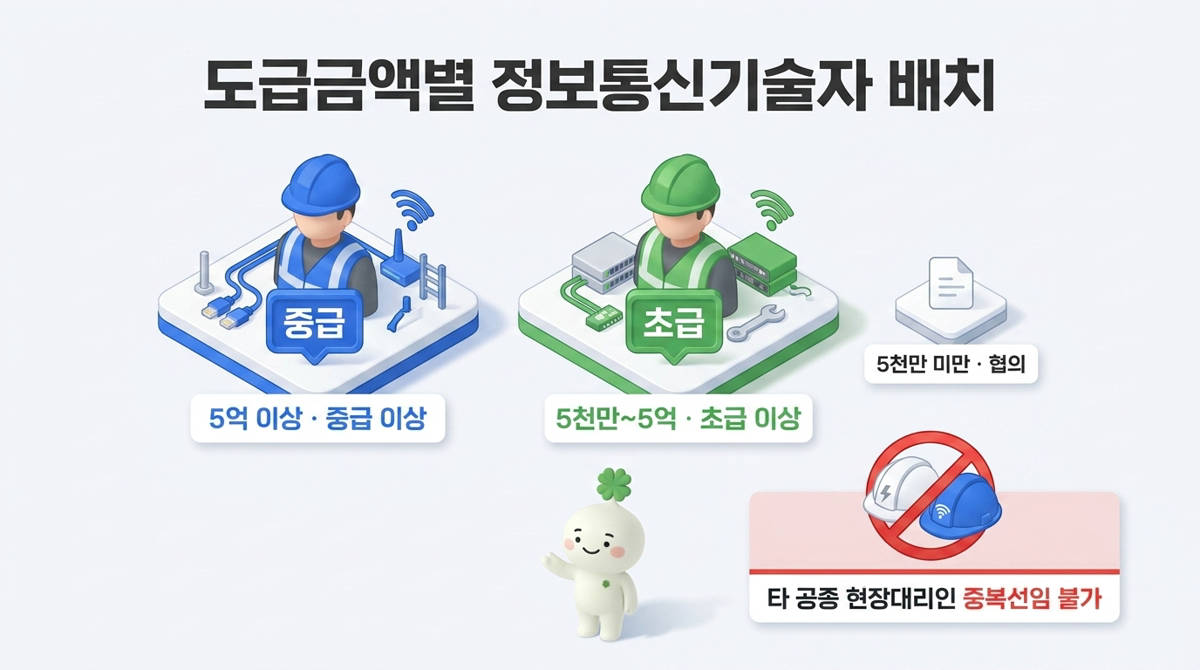 정보통신기술자 배치 등급